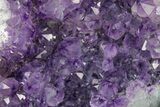 Purple Amethyst Heart - Uruguay #172032-1